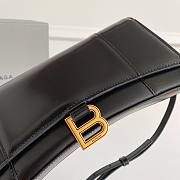 Balenciaga Hourglass Stretch Sling Black Bag - 3