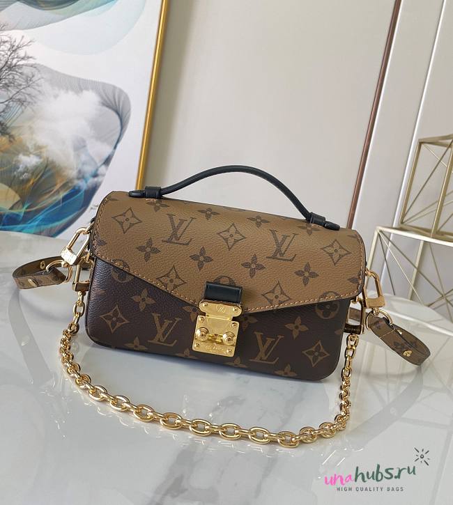 Louis Vuitton Pochette East West Metis with Chain Bag - 1