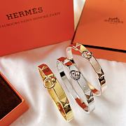 Hermes bracelets ( gold/ silver/ rose gold) - 3