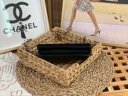 Chanel Woc CC chain black leather bag - 2