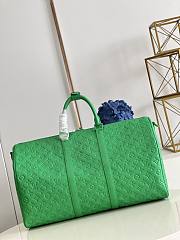 Louis Vuitton Keepall 50 Green M20963 Bag - 3