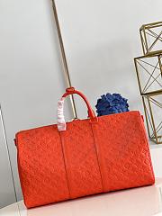 Louis Vuitton Keepall 50 Orange M20963 Bag - 6