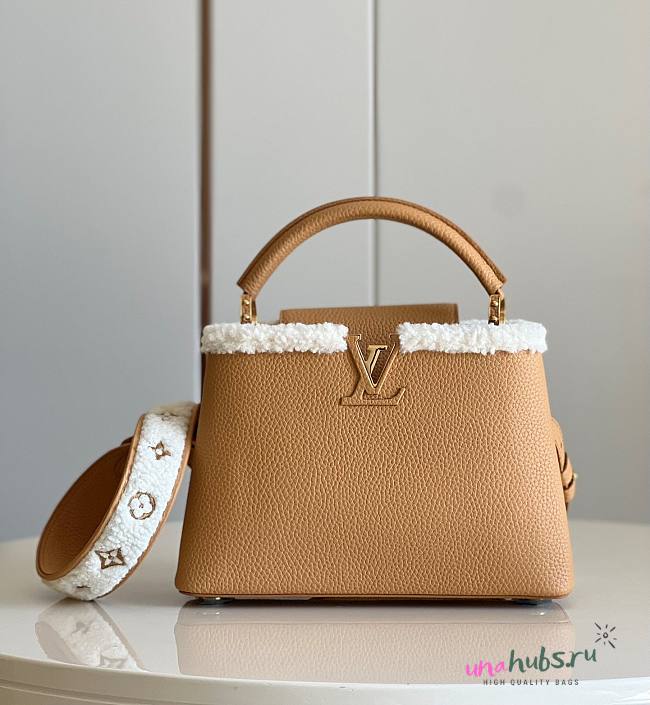 Louis Vuitton Capucines BB M59267 Beige Bag - 1