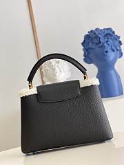 Louis Vuitton Capucines BB M59267 Black Bag - 6