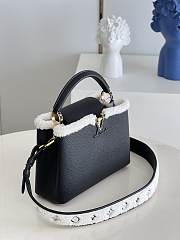 Louis Vuitton Capucines BB M59267 Black Bag - 5