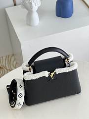 Louis Vuitton Capucines BB M59267 Black Bag - 2