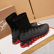 Louboutin Sharky Black Sock Man - 6