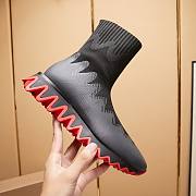 Louboutin Sharky Black Sock Man - 4