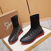 Louboutin Sharky Black Sock Man - 3