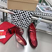 CHRISTIAN LOUBOUTIN Miss Jane red patent leather pumps - 2