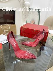 Louboutin red heels - 2