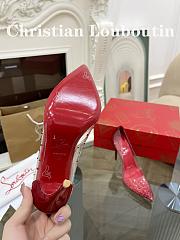 Louboutin red heels - 5