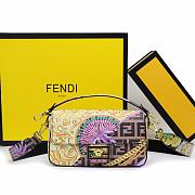 Fendi Versace Fendace Baguette Shoulder Bag - 1