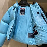 Prada blue puffer coat - 3