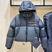 Prada black puffer coat - 3