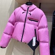 Prada pink puffer coat - 4