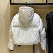 Prada white puffer coat - 3