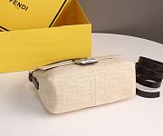 Fendi zucca beige baguette shopping bag - 6