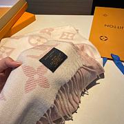 Louis Vuitton pink scarf AS230 - 6