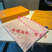 Louis Vuitton pink scarf AS230 - 5
