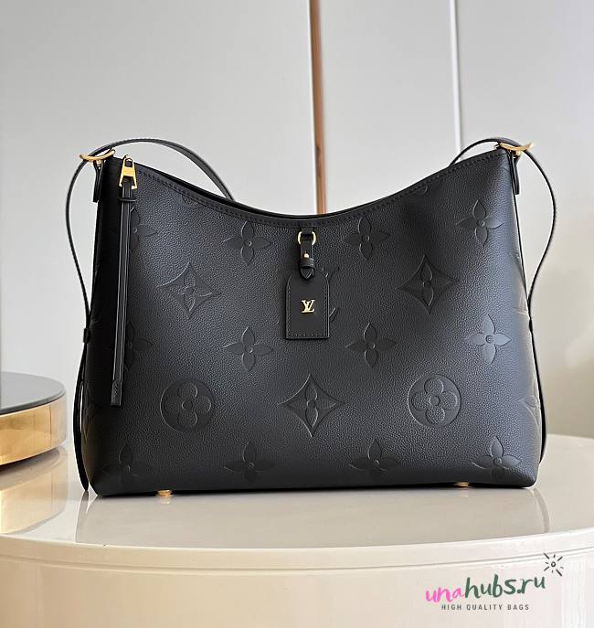 Louis Vuitton CarryAll Black Bag - 1