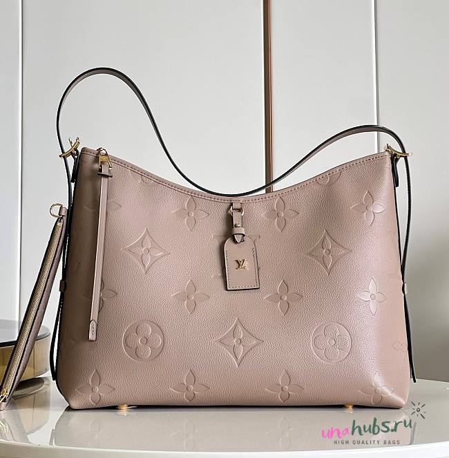 Louis Vuitton CarryAll Tan Bag - 1