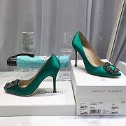 Manolo Blahnik Green Heels (2cm/5cm/7cm/10cm) - 6