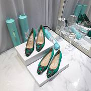 Manolo Blahnik Green Heels (2cm/5cm/7cm/10cm) - 5