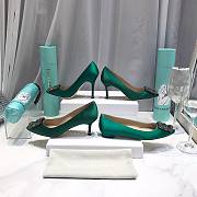 Manolo Blahnik Green Heels (2cm/5cm/7cm/10cm) - 4