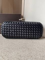 Bottega Veneta Knot Clutch Silver Bag - 1