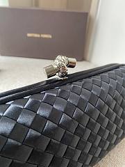 Bottega Veneta Knot Clutch Silver Bag - 4