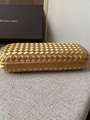 Bottega Veneta Gold Knot Clutch Bag - 5