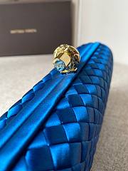 Bottega Veneta Blue Knot Clutch Bag - 5