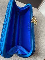 Bottega Veneta Blue Knot Clutch Bag - 3