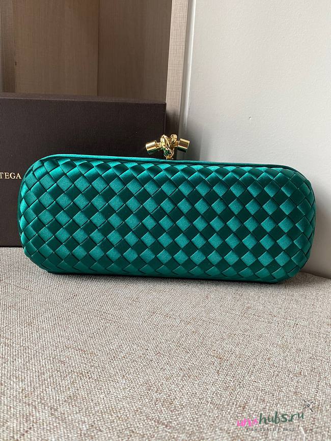 Bottega Veneta Blue Knot Clutch Bag 02 - 1