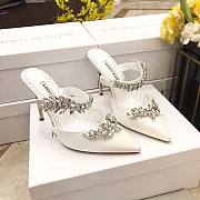 Manolo Blahnik White Heeled Sandals - 1