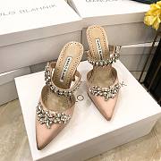 Manolo Blahnik Beige Heeled Sandals - 2