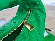 Bottega Veneta Mini Jodie Chain Hobo Green Woven Bag  - 6