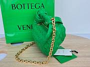 Bottega Veneta Mini Jodie Chain Hobo Green Woven Bag  - 4