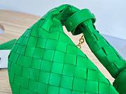 Bottega Veneta Mini Jodie Chain Hobo Green Woven Bag  - 3