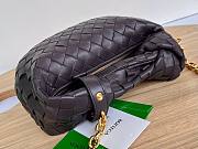 Bottega Veneta Mini Jodie Chain Hobo Brown Woven Bag - 4