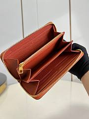 Louis Vuitton Long Orange Wallet - 6