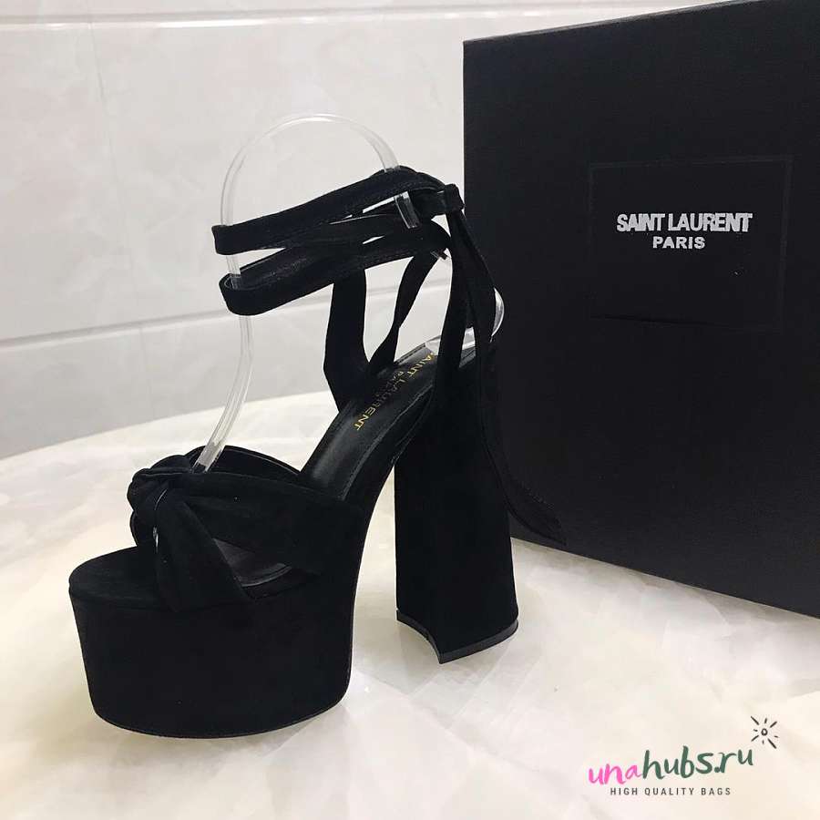 YSL Black Suede Paige Platform Heels Unahubs ru YSL Black Suede Paige Platform Heels Unahubs ru