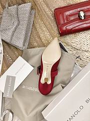 Manolo Blahnik Red Heels  - 5