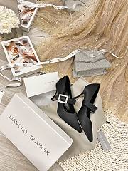 Manolo Blahnik Black Heels - 5