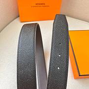 Hermes black belt 3.8cm - 5