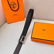 Hermes black belt 3.8cm - 3