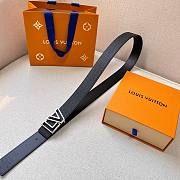 Louis Vuitton LV logo belt 3.5cm - 2