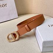 Dior pink belt 3cm - 6