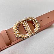 Dior pink belt 3cm - 5